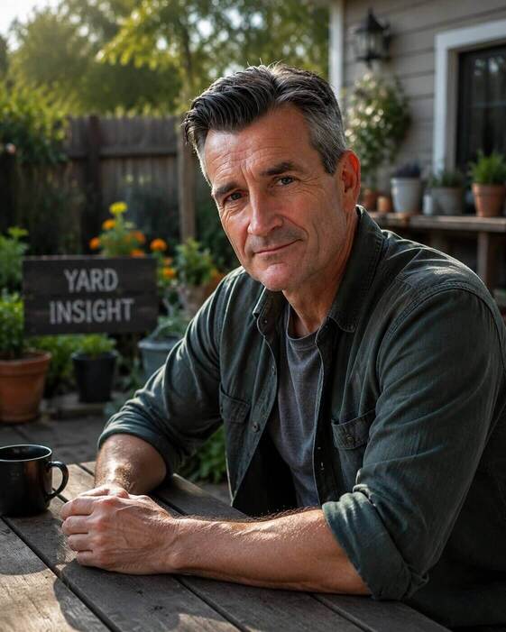 Person Behind Yard Insight